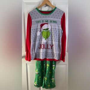 Dr Seuss The Grinch Pajama Set